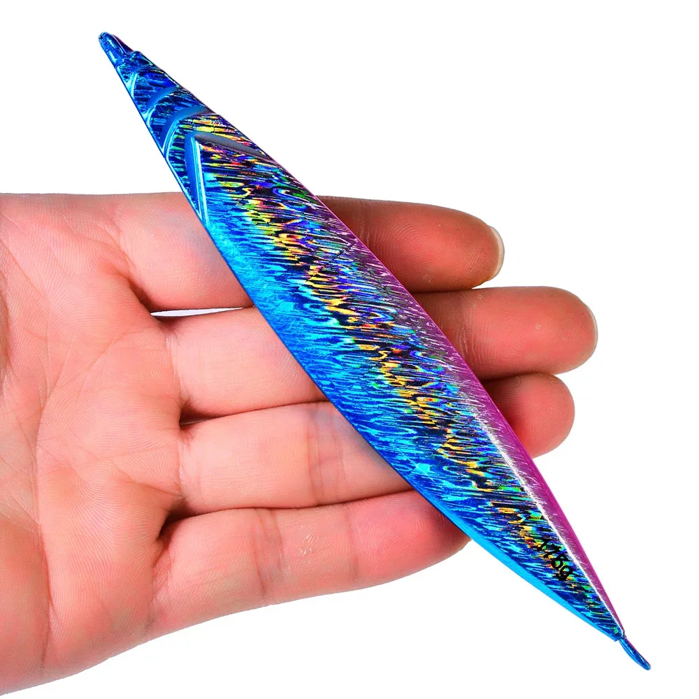 Señuelo de pesca de plantilla de Metal, 150mm, 175g, fuera de la orilla, plantilla de paso lento, cuchara de Jigging Vertical superdura, aparejos de pesca - imagen 4