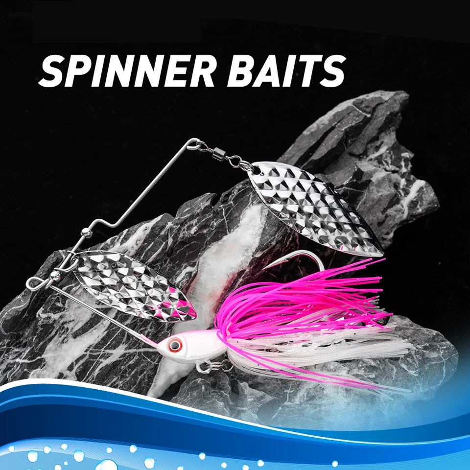 Walk Fish Buzzbait sin malezas – Señuelo de superficie para lubina - imagen 2