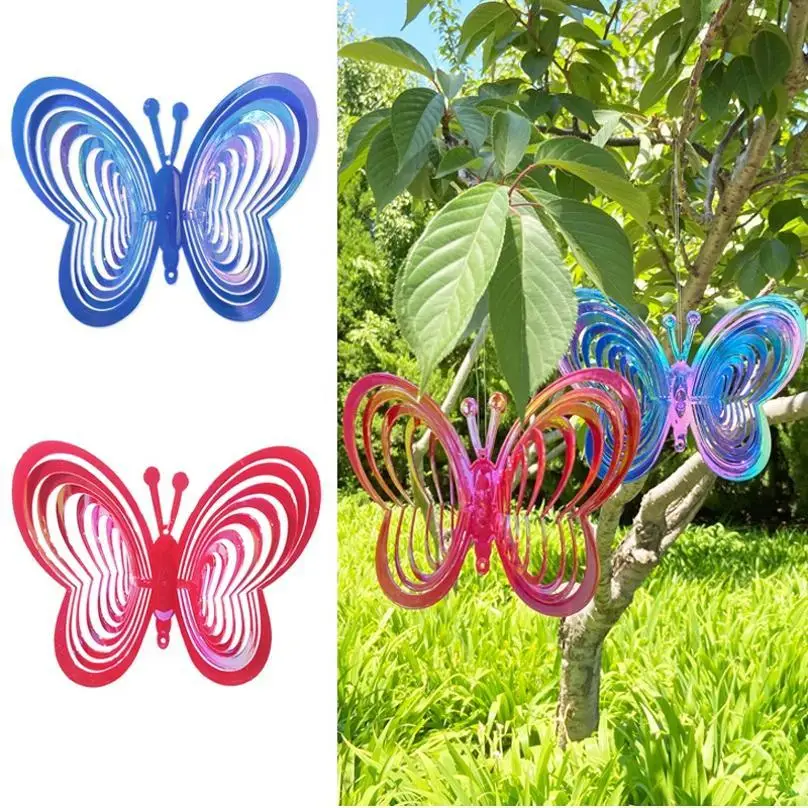 Señuelo Mariposa giratorio Beating Art – Atrapasueños con campanas