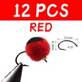 12pcs RED