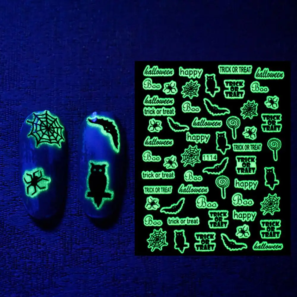 Pegatinas 3D de hojas de flores negras para uñas, calcomanías 3D, inscripciones de corazón de chica linda, deslizadores de letras para manicura, tatuaje de Arte de uñas, 1/2 piezas - imagen 3