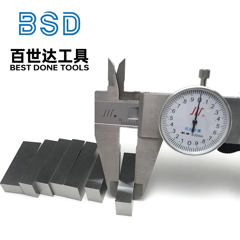 Barra plana de tungsteno puro, accesorio de alta densidad 19,2 pulido, para contrapeso, 15x10x40mm, 99.95% g/cm3 - imagen 5