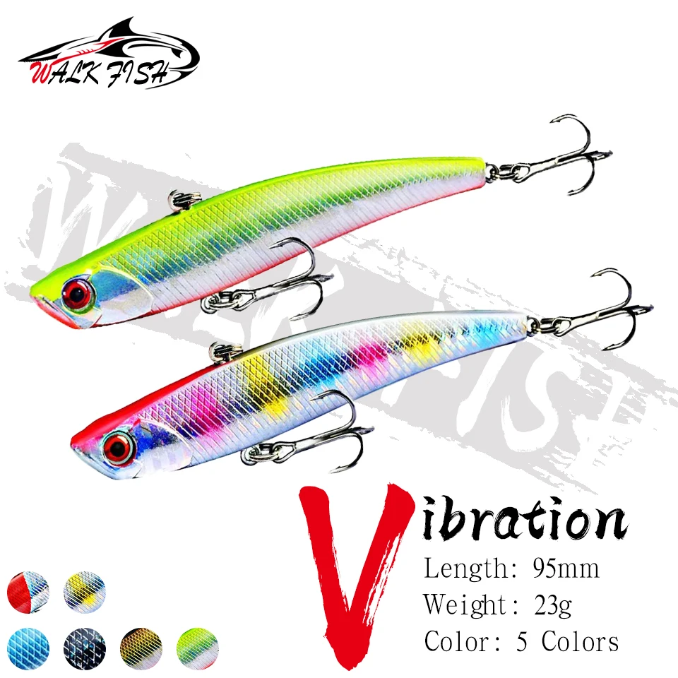 WALK FISH Señuelo Vibración Invernal para Trucha y Lubina - imagen 5