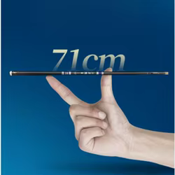 Caña de pescar telescópica ultraligera de alta carbono, caña de pescar telescópica de alta calidad, 3,6 M/3,9 M/4,5 M/5,4 M/6,3 M 7,2 M