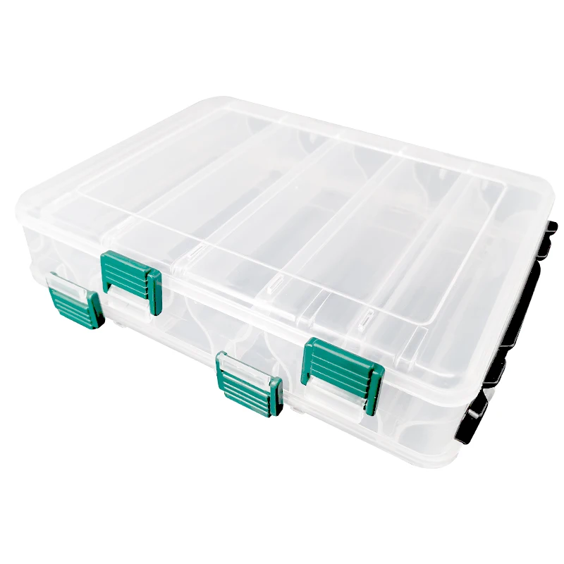 Caja de pesca HISTAR portaequipamiento con rejilla y compartimentos ajustables - imagen 4