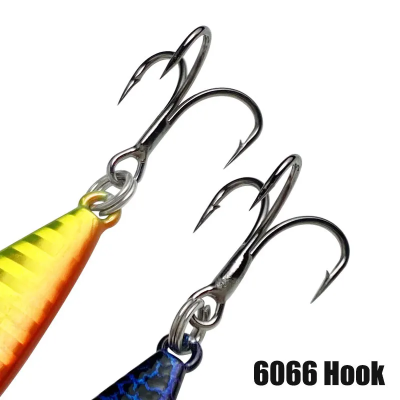 Señuelo de pesca Jigging de fundición a tierra, cebo Artificial de Metal, 10g, 15g, 20g, 25g, 30g - imagen 4