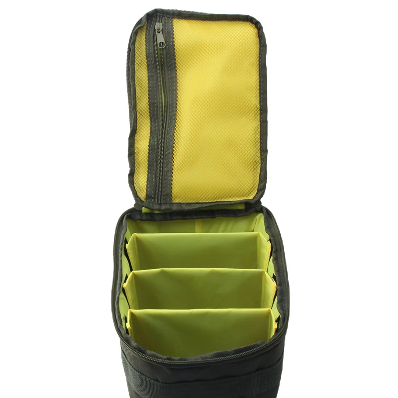 Bolsa de almacenamiento de carretes de pesca, paquete de aparejos de pesca para carretes de pesca giratorios, Estuche de transporte de aparejos de pesca - imagen 4