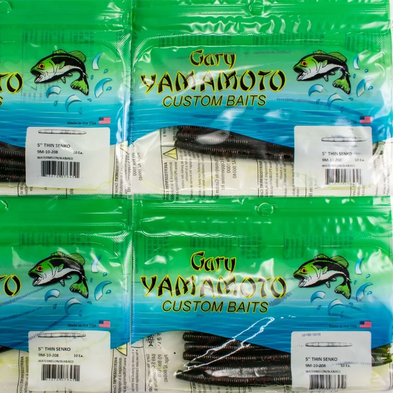 Señuelo suave importado de EE. UU. Yamamoto, 5 ", senko delgado, flaco, fideos Senko, insecto - imagen 5