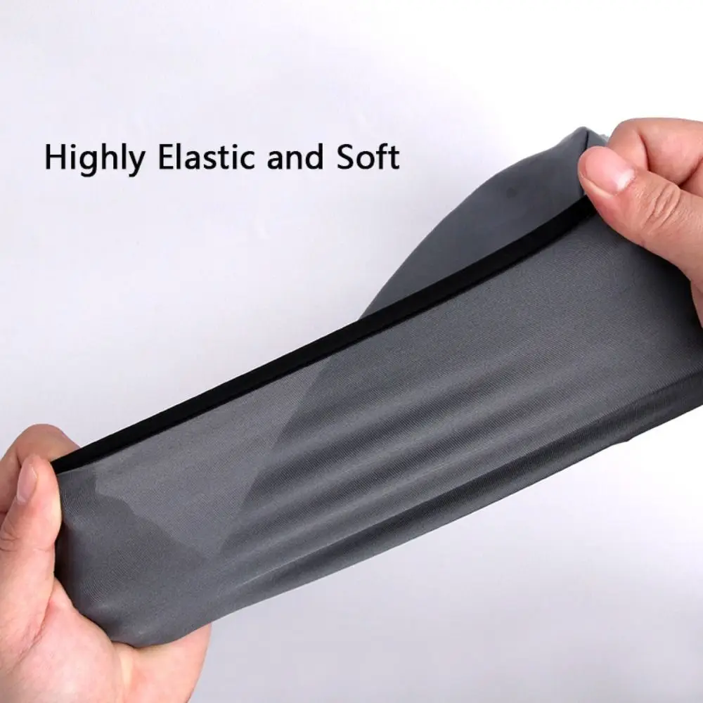 Gorro pasamontañas elástico transpirable de seda de hielo máscara facial completa para el cuello pañuelo protector solar para la cabeza máscara para montar deportes al aire libre - imagen 4