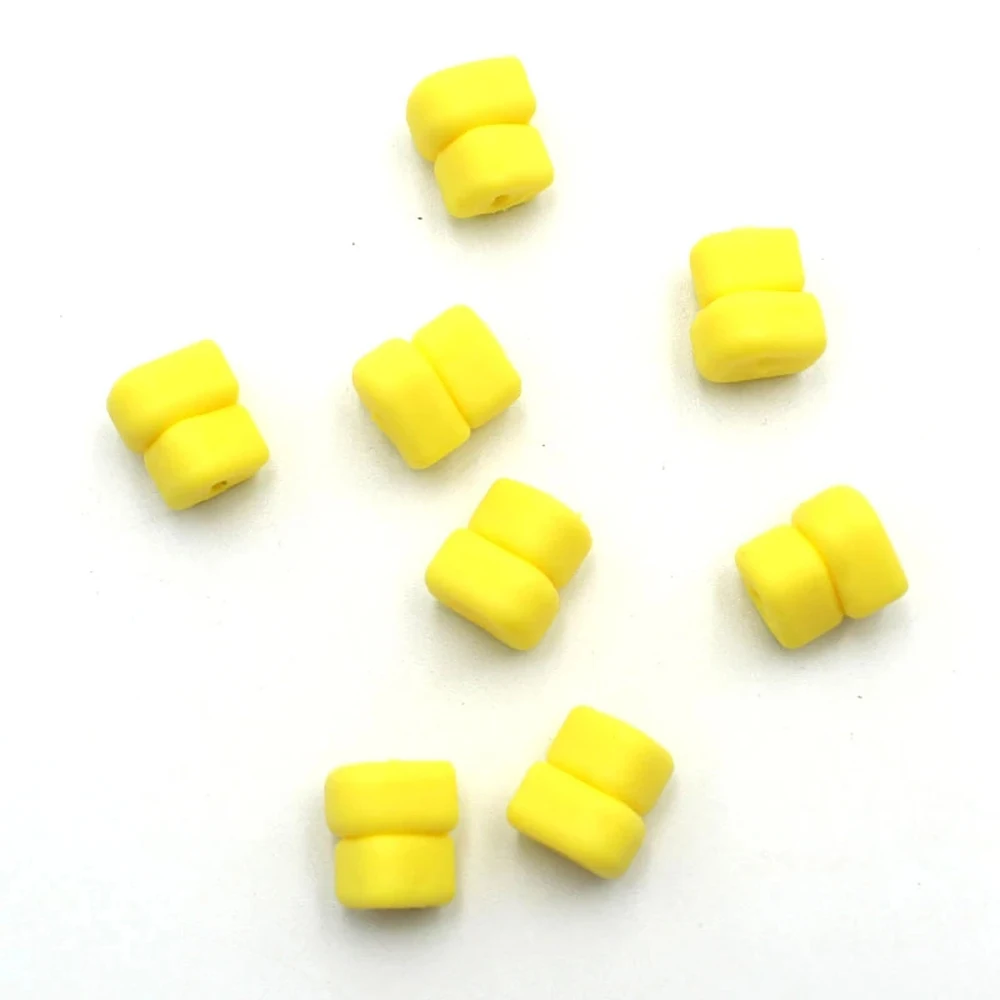 Accesorios Pesca Iscas cebo de plástico Señuelos de Pesca forma de maíz doble callos cebo Ronnie Rigs carpa cebo Boilies de Pesca cebo - imagen 2