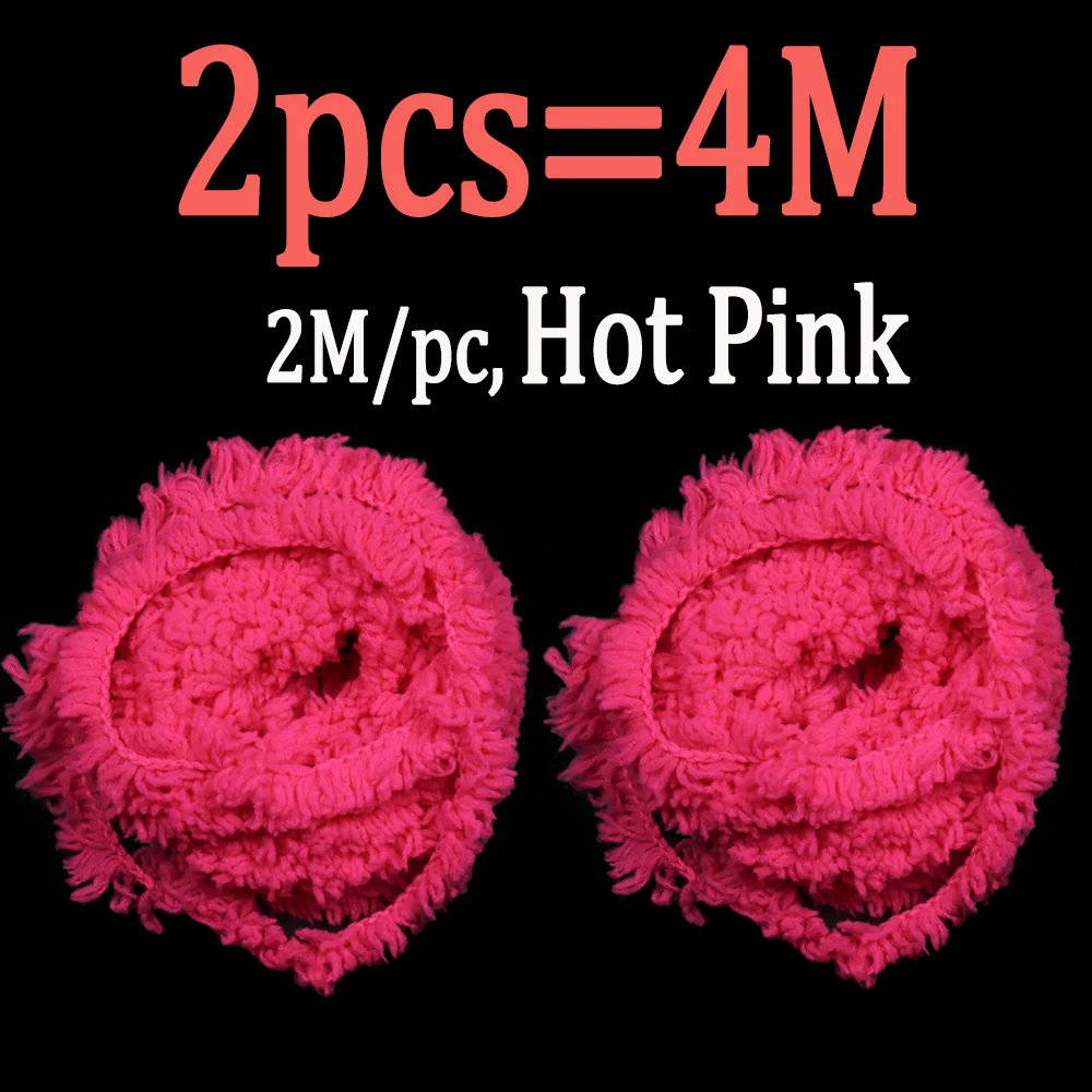 2pcs Hot Pink