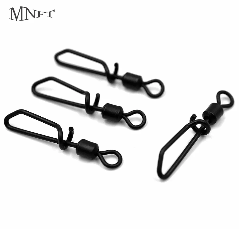 MNFT 20 piezas giratorios de pesca a presión de acero inoxidable giratorios para pesca en agua salada conector a presión Coastlock