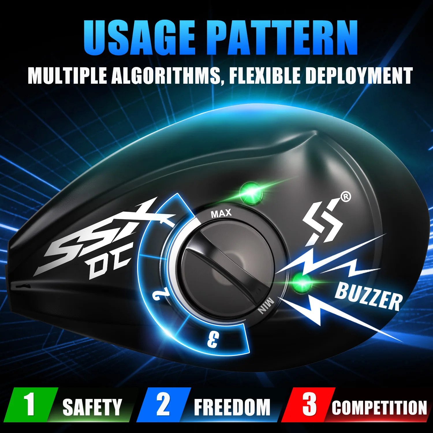 Carrete Baitcasting Sougayilang XDC DC – Carga automática - imagen 2