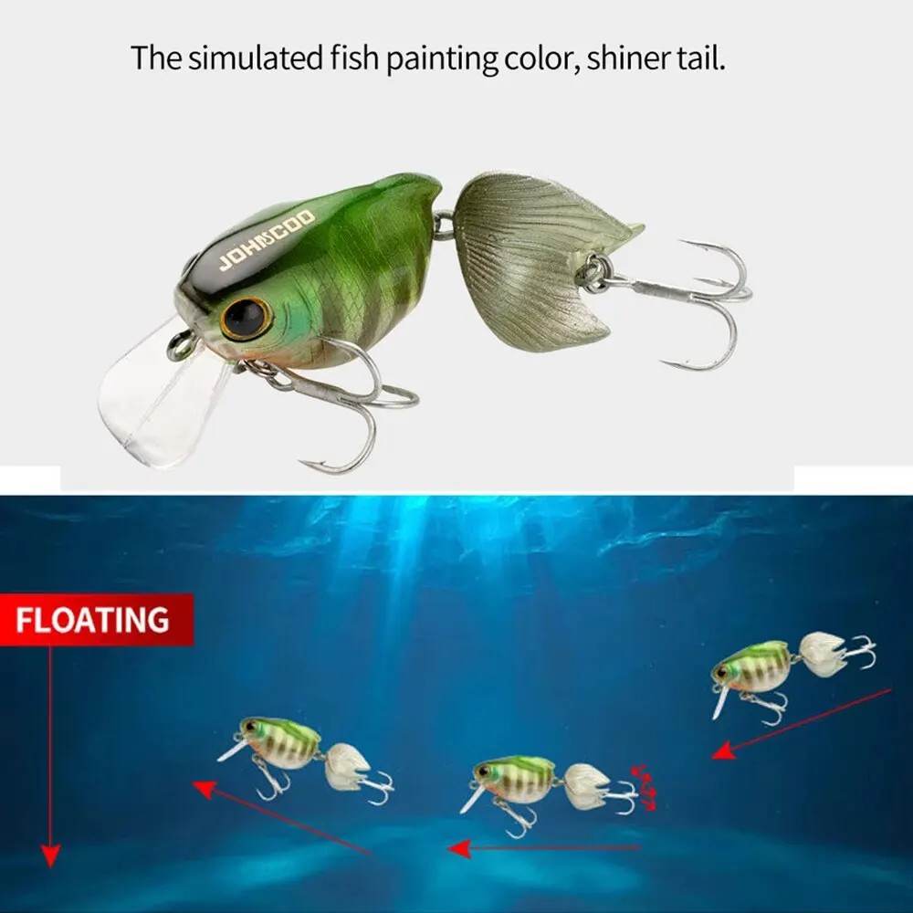 Cebo de natación para Perch Pike 55Mm 7,5G de alta calidad, señuelo de pesca, cebo duro, versión flotante - imagen 5