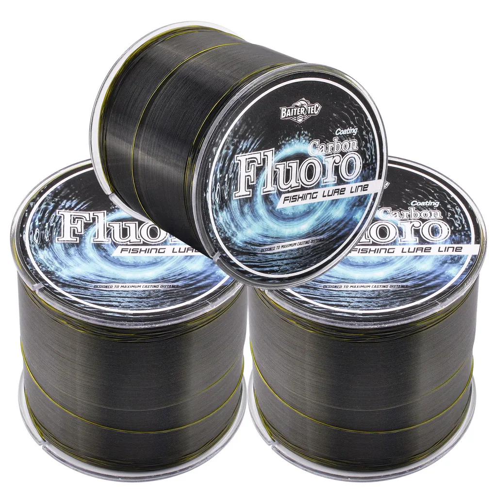 Línea de pesca de fluorocarbono de fregadero completo de 300m 0,14mm-0,50mm 4-34LB línea de fibra de carbono monofilamento líneas de pesca de carpa líder japonés - imagen 5