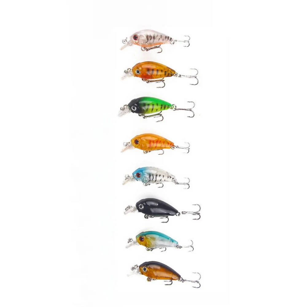 Señuelo artificial Minnow con anzuelos triples para trucha y lubina - imagen 4