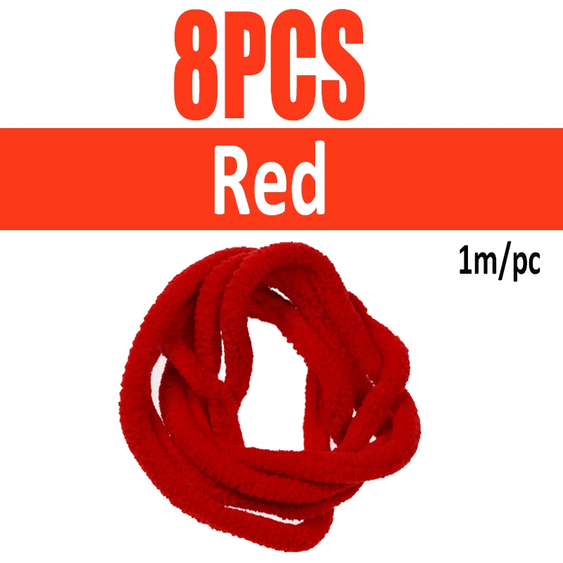8pcs red