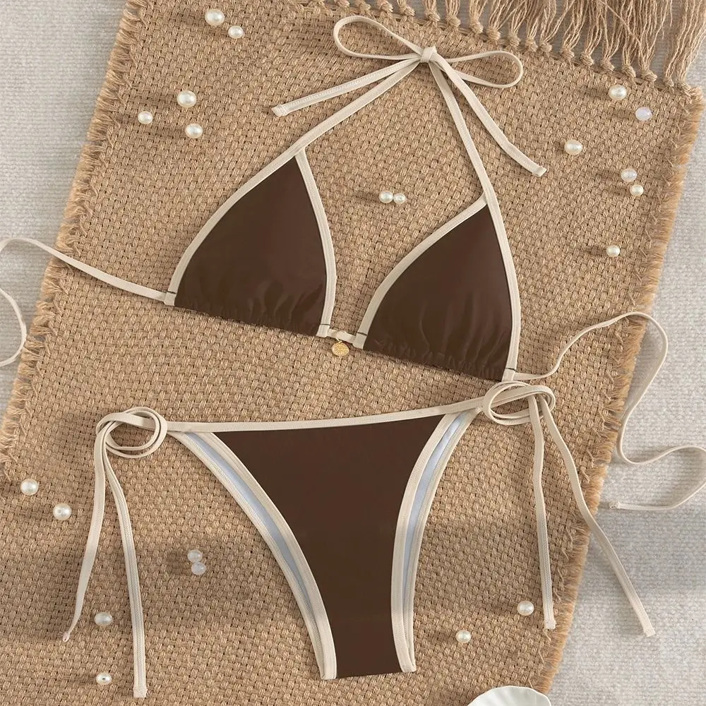 Bikini Brasileño Casual para Playa, Piscina y Vacaciones de Verano - imagen 3