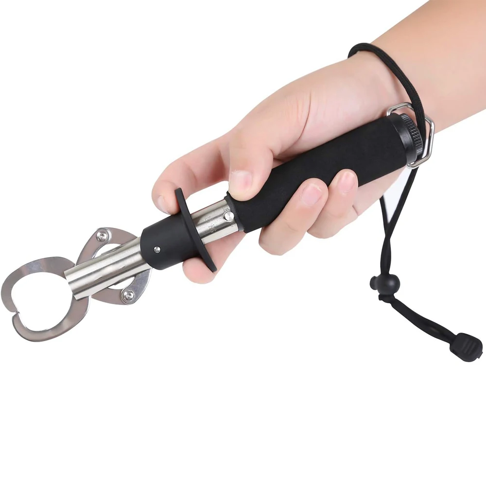 Juego de alicates de señuelo de agarre de Pesca de Mar de acero inoxidable, aparejos de labios de pescado, tijeras de Control, accesorios de pinza, herramienta de corte de abrazadera de Clip - imagen 4