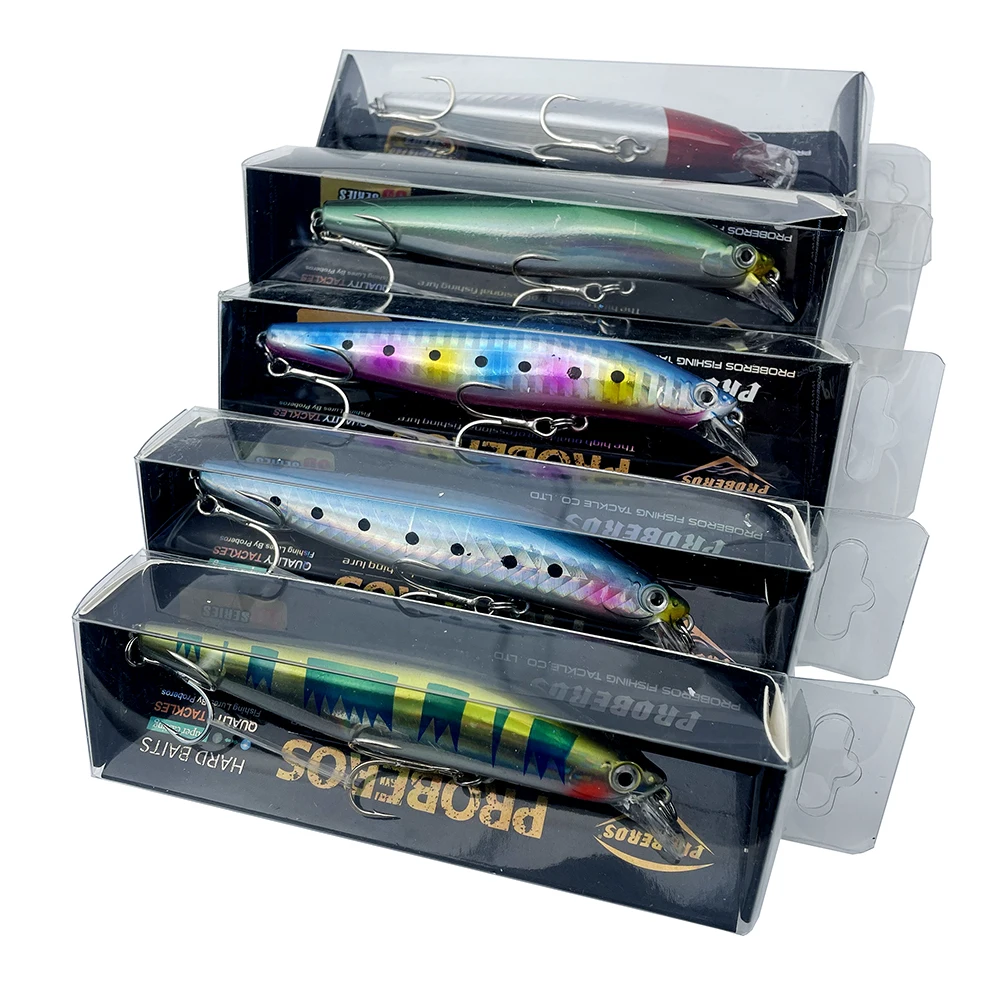 Señuelo de Pesca de 5 piezas, cebo duro de hundimiento de 19g/10,5 cm, Wobbler Jig, Crankbait, carpa, lubina, aparejos de Pesca SwimBait - imagen 2