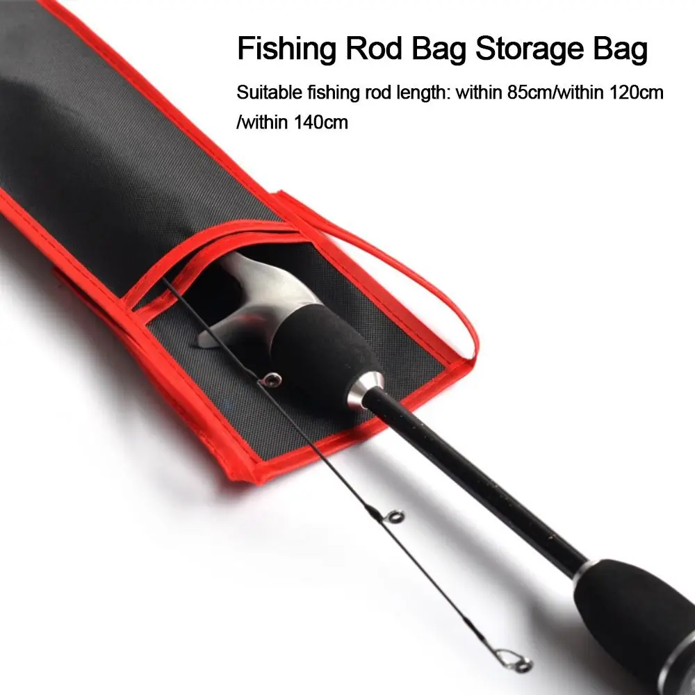 Bolsa multifuncional para caña de pescar, bolsa de almacenamiento de aparejos de pesca, doble capa, gran capacidad, accesorios de equipo de pesca - imagen 3