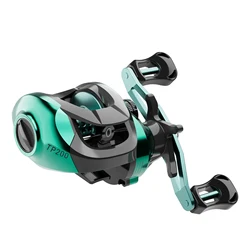 Carrete Baitcaster Lightning TP 7.2:1 para pesca en agua dulce y salada