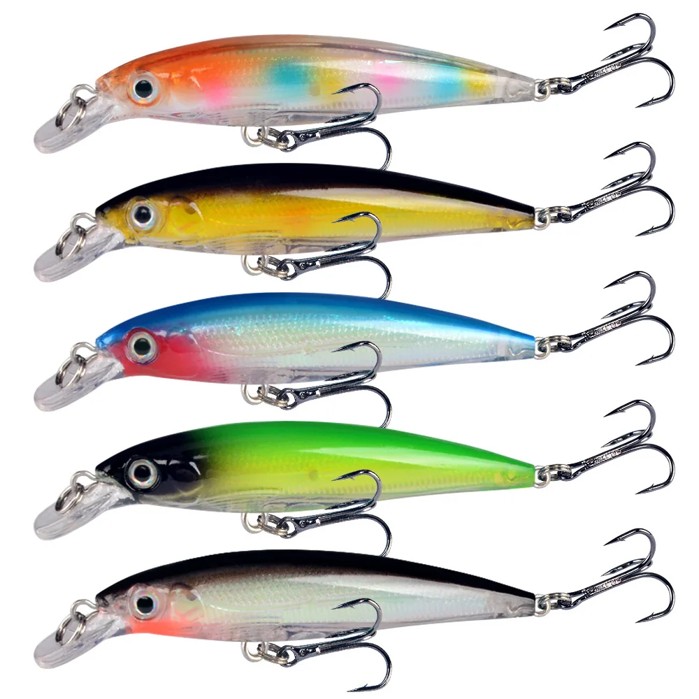 Minnow señuelo duro para perca trucha lubina - imagen 4