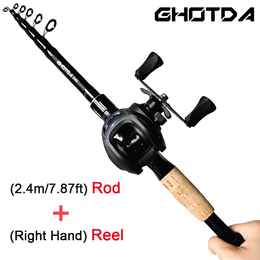 2.4m Rod Right Reel