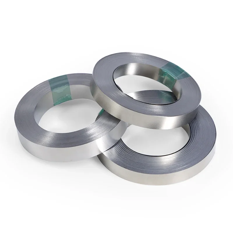 10 m/rollo 18650 batería de iones de litio placa de hoja de níquel conector de tira de correa de acero niquelado máquina de soldadura por puntos conector de batería - imagen 2