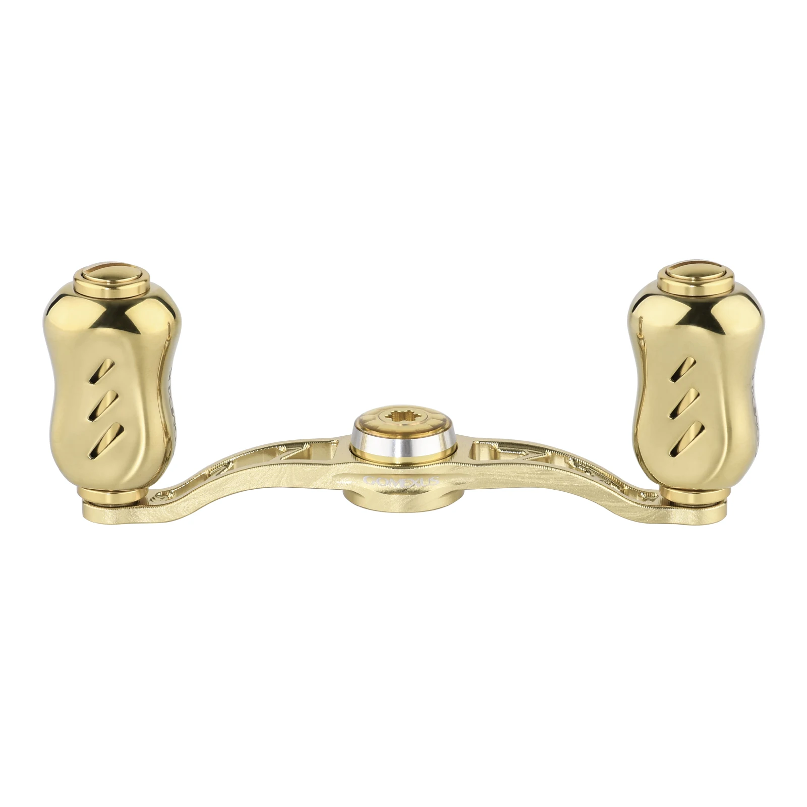 Mango de carrete Gomexus de 100mm con perilla de titanio de 22mm para Shimano Curado Calcutta Conquest 300 400 Daiwa Steez Tatula Baitcaster