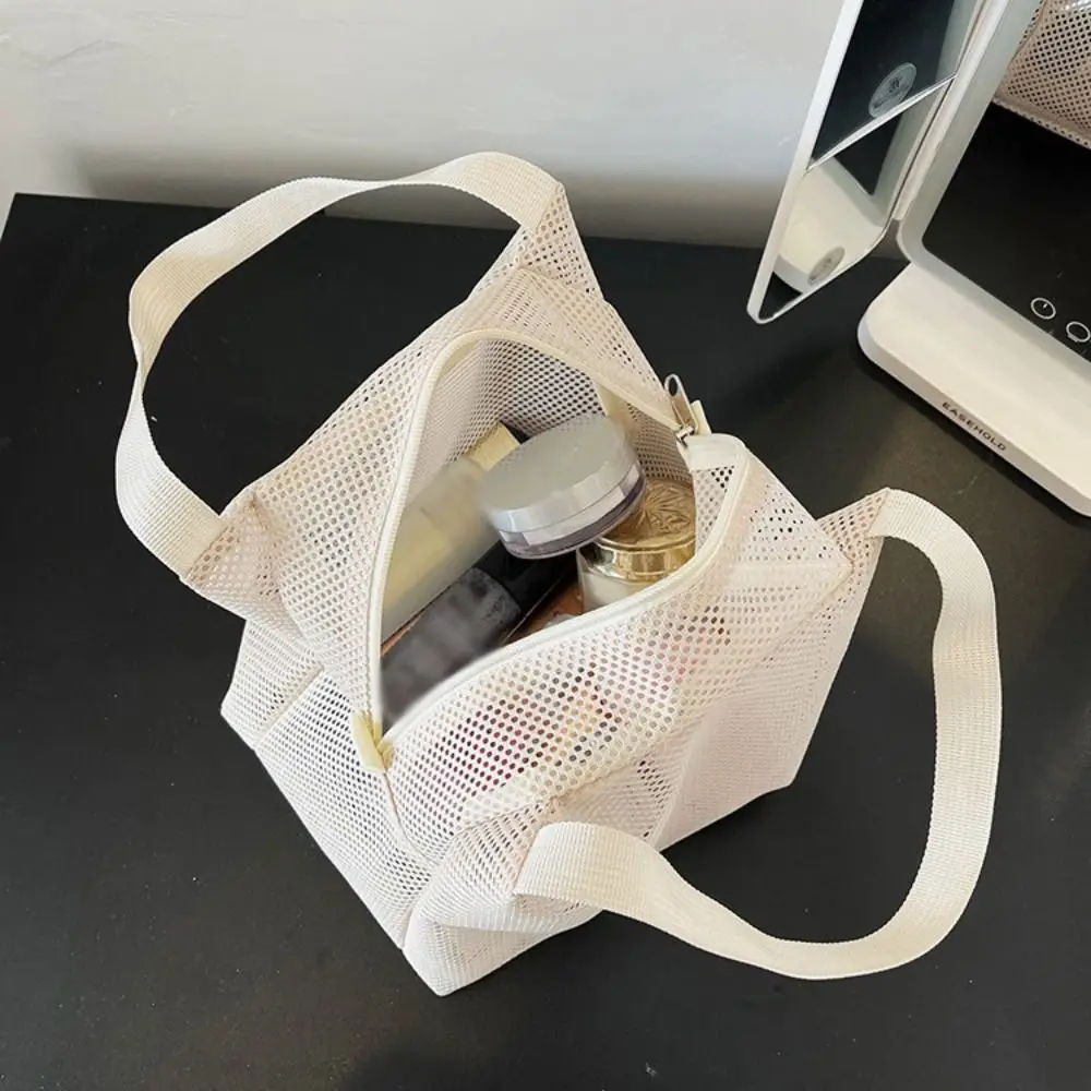 Bolsa de malla con asa para organizar aparejos de pesca - imagen 4