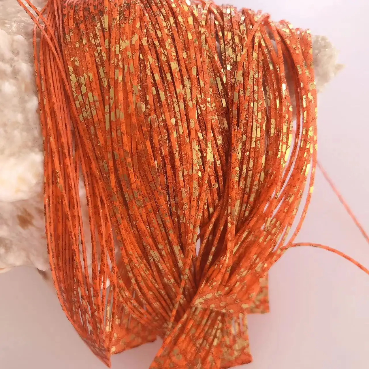 Capas de falda de silicona para señuelo de pesca, Material de falda de silicona para artesanía de aparejos, Spinner DIY, plantillas de goma, Buzzbait 8850-017 - imagen 2