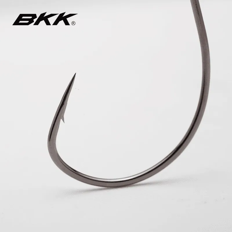 Anzuelo de púas BKK 8003-2X, cebo suave, anzuelos de pesca locos - imagen 4