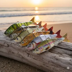 Swimbait Hundido Multiarticulado 12 cm – Señuelo para Carpa