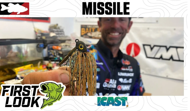 American Missile Baits Nuevo Mini Plantilla de natación Señuelo Compact Jig Barded Guy IKE - imagen 4