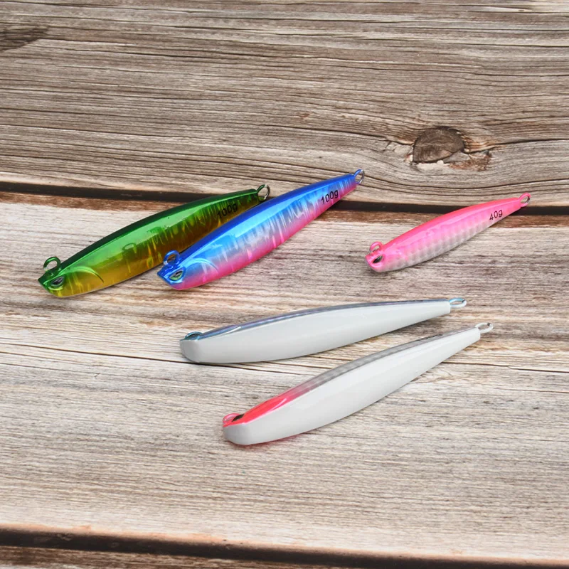 OBSESSION J153 Jig metálico luminoso de hundimiento lento - imagen 4