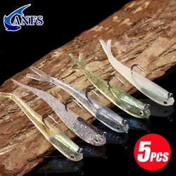 Señuelos de silicona con anzuelo – Cebo artificial para pesca