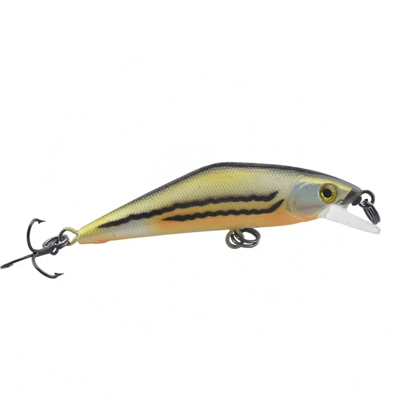 1 cebo duro Minnow 5,5 cm 4,8g señuelo de Pesca hundido anzuelo VMC Isca Pesca Artificial Leurre Peche Wobblers de Pesca WD-486 - imagen 3