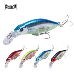Kingdom Minnow 70 – Wobbler hundido con sonajero para spinning en mar