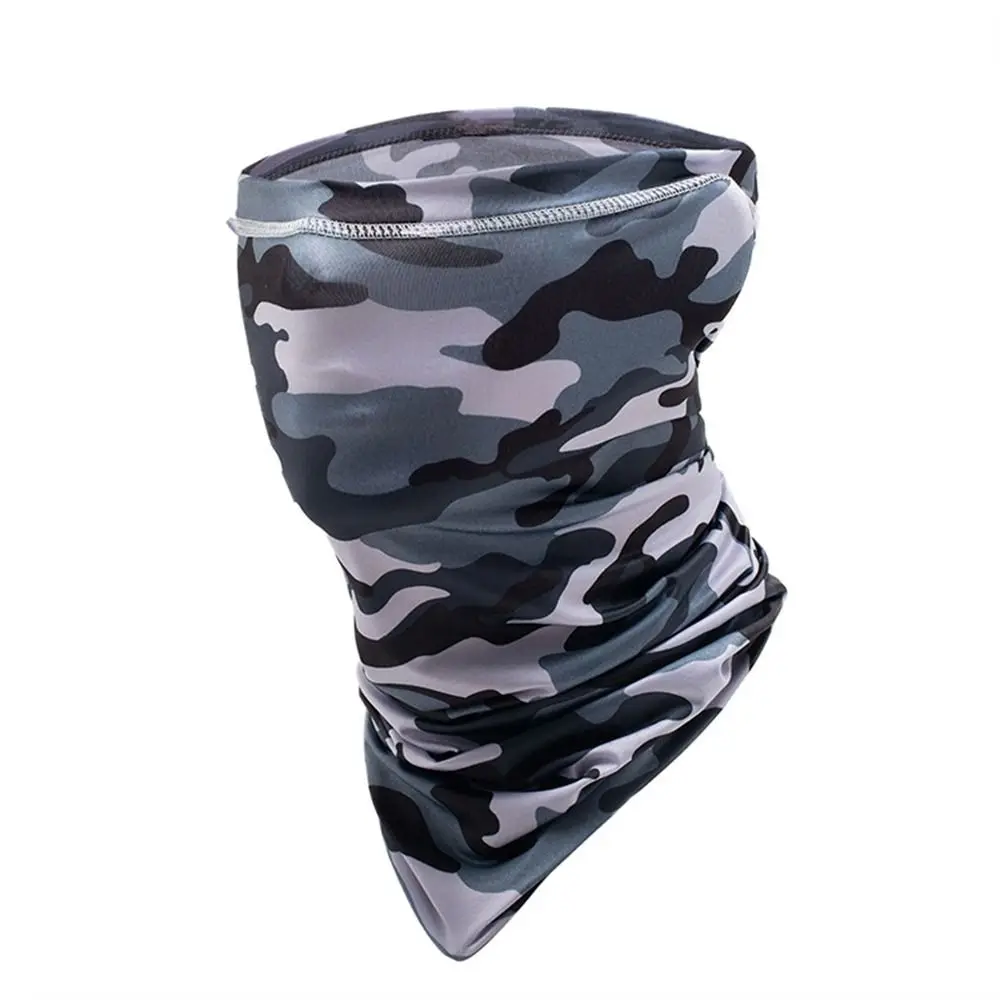 Protección solar diaria para bicicleta, máscara para ciclismo, seda de hielo, protección solar UV, máscara facial completa, pasamontañas transpirable a prueba de viento para deportes al aire libre - imagen 3