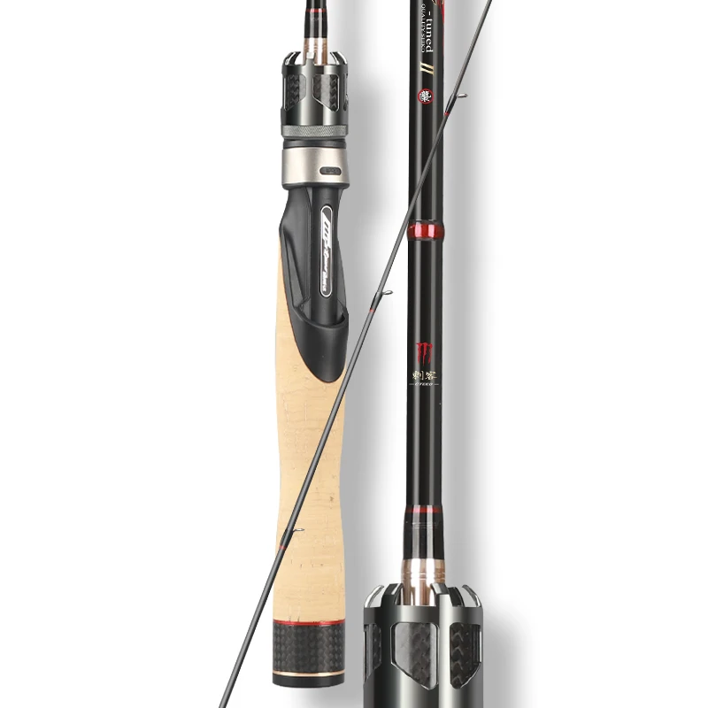 Histar Assassins II 1,55-1,68 m BFS DKK-A Ti guías de aleación 40 + 30T cinta de carbono Toray acción rápida UL-MH dureza caña de pescar - imagen 3