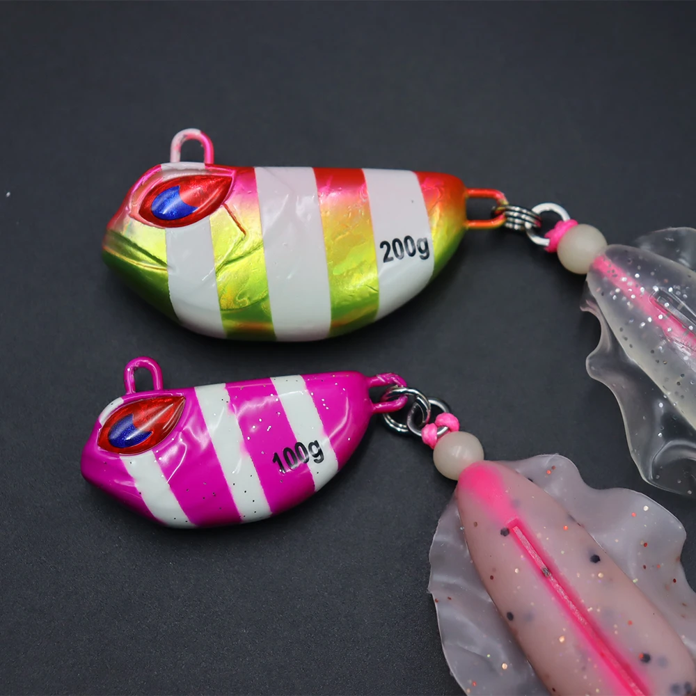 ZYZHE Señuelo Pulpo Suave para Pesca Marina en Aguas Profundas - imagen 2