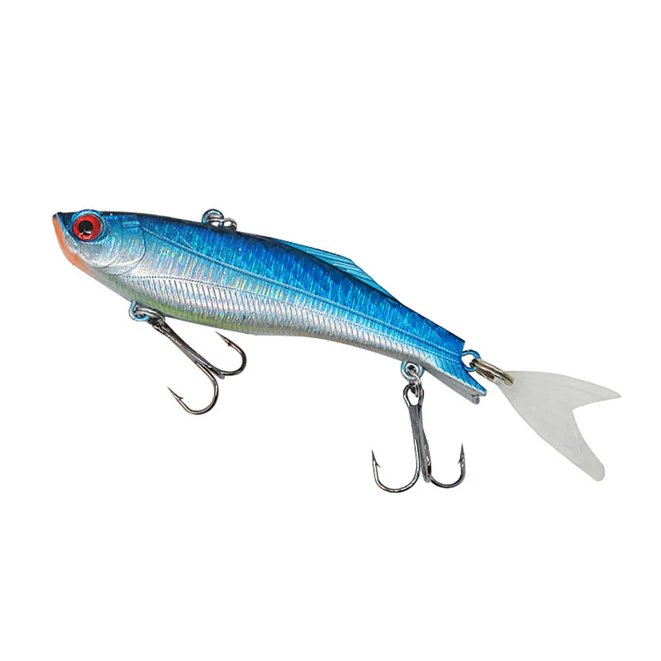 WALK FISH-señuelo Artificial para pesca de lubina, 1 unidad, señuelo VIB de 83mm/23g, cebo duro transparente con vibración - imagen 4