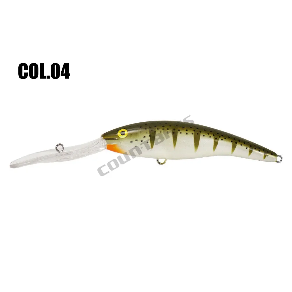 Countbass Deep Tail Wobbler Crankbait flotante 90mm para 6-9 metros - imagen 2
