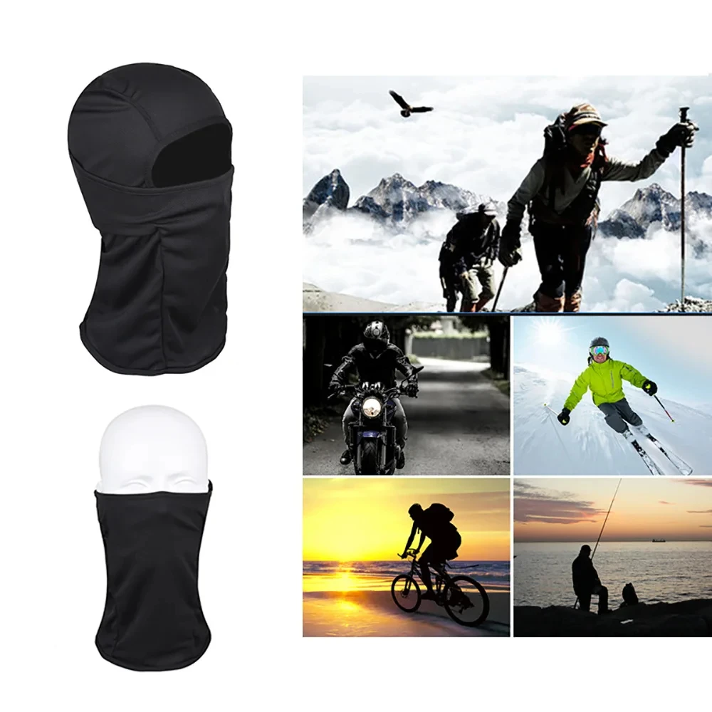 Máscara de Baraklava táctica para hombre, mallas con protección solar de verano, bufanda para senderismo, casco de bicicleta y motocicleta, sombrero de viento, sombrero de pesca - imagen 3