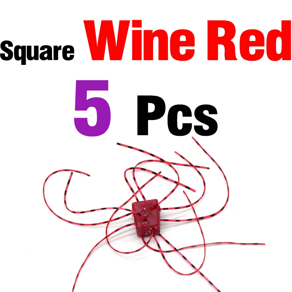 Square Wine Red