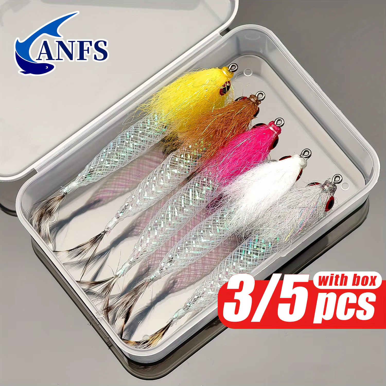 Moscas Streamer ANFS – Mosca húmeda para pesca en agua dulce - imagen 2