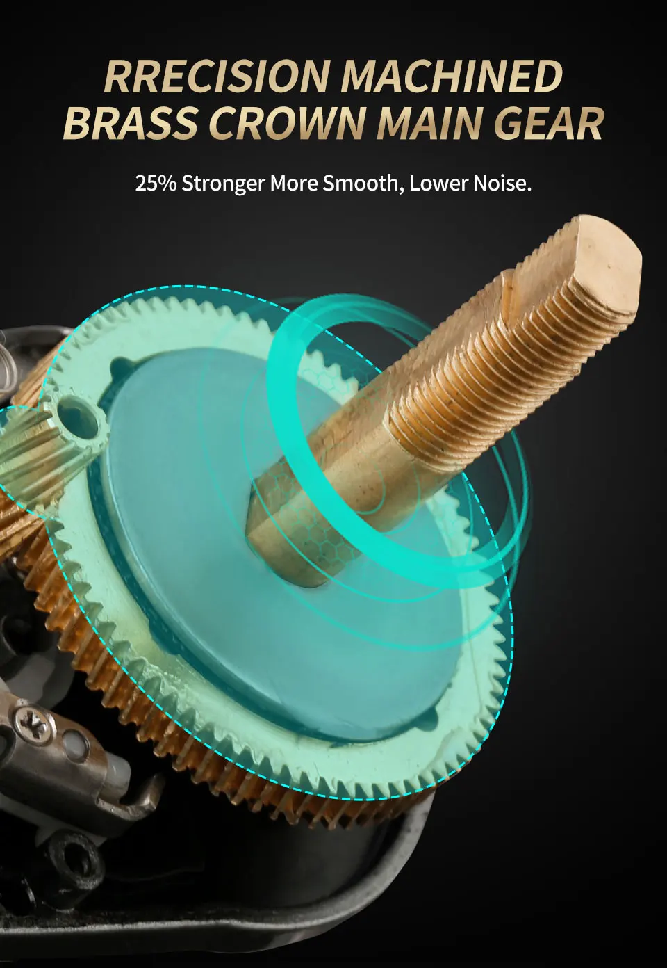 Carrete de pesca Baitcasting de agua salada y Baitcaster 5,4:1 7,1: 1 con carrete de repuesto, carrete de pesca con bobina multiplicadora 9BB para pulpo - imagen 4