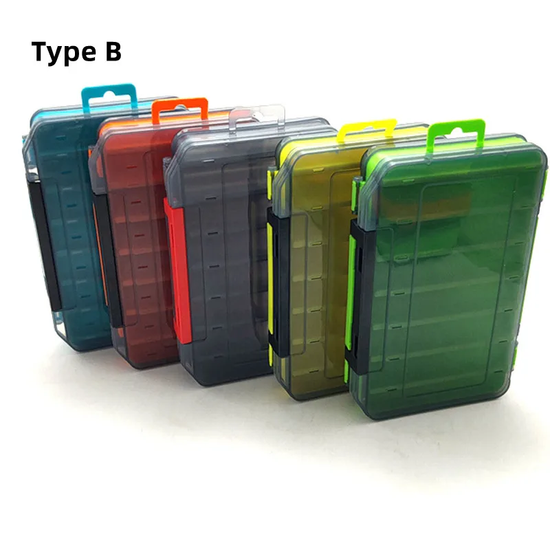 Caja de accesorios Luya, caja mala de madera para camarones de tamaño U, biblioteca Minobo, escalada, caja de almacenamiento transparente de doble cara - imagen 4