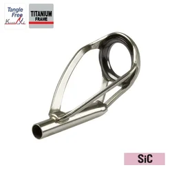 Fuji KG TKGTT Anillas punta titanio para pesca deportiva